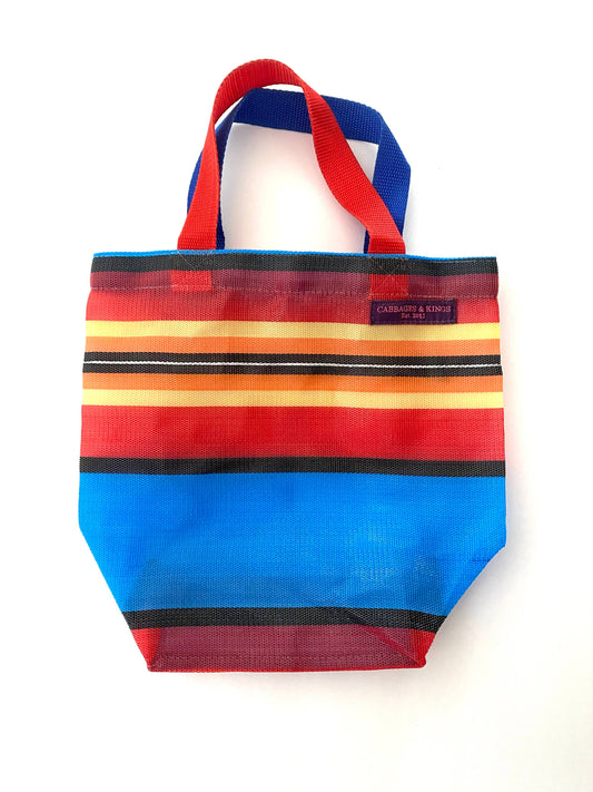 Mini Eco-friendly Mesh Bag: Mondrian Dreams