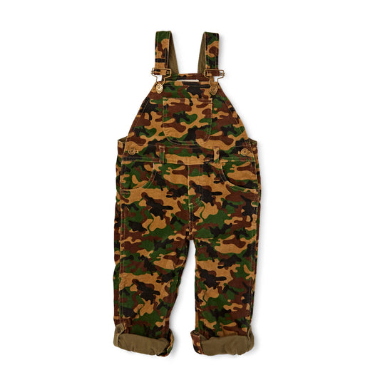 Camouflage Corduroy Dungarees