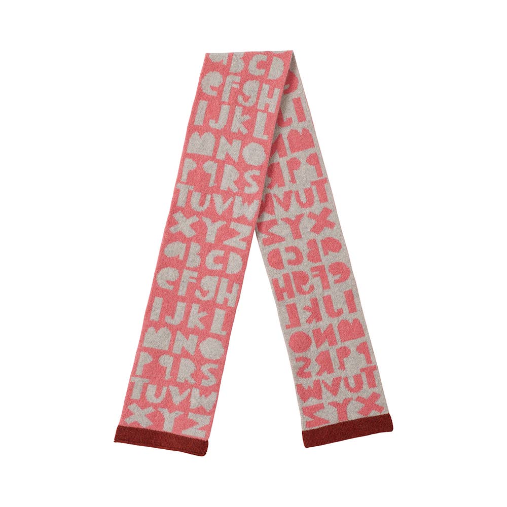 Alphabet Scarf